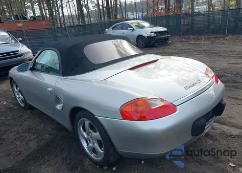 2001 Porsche Boxster S from USA, damaged, VIN WP0CB29801U661839